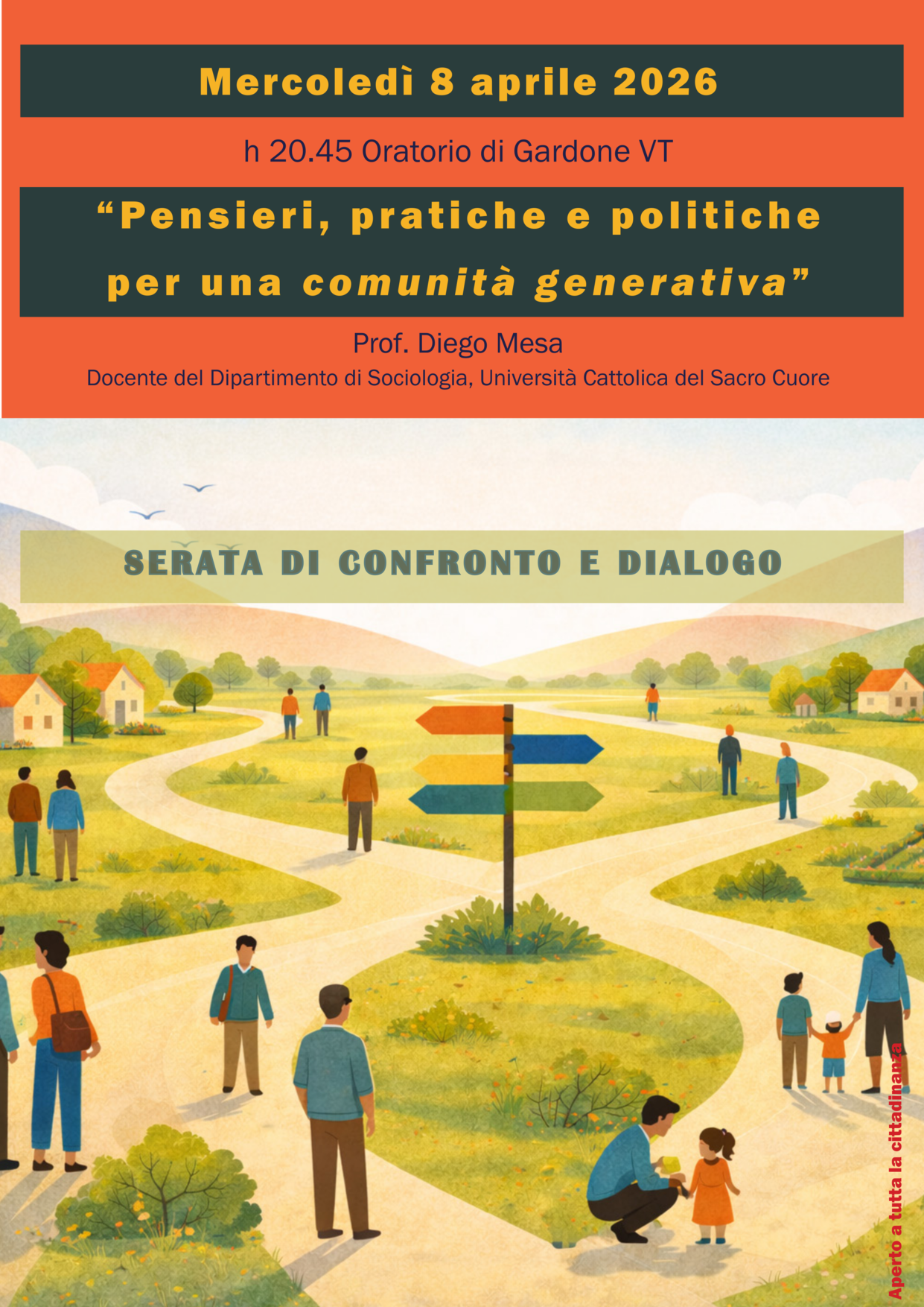 Aprile 2026, Diego Mesa